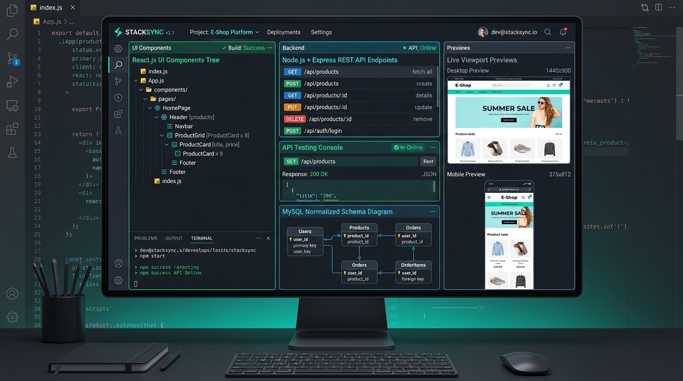 YBI Foundation Internship — Full-Stack React.js, Express & MySQL Architecture